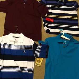 Lot of 4 14/16 Boy’s Polos most NWT #112502